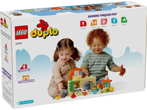 Klocki duplo 10416 opieka nad zwierzętami na farmie Klocki duplo 10416 opieka nad zwierzętami na farmie