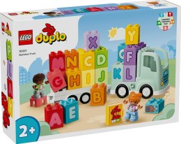 Klocki duplo 10421 ciężarowka z alfabetem
