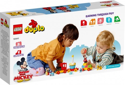 Klocki duplo disney 10941 urodzinowy pociąg myszek Klocki duplo disney 10941 urodzinowy pociąg myszek