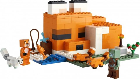 Klocki minecraft 21178 siedlisko lisów Klocki minecraft 21178 siedlisko lisów