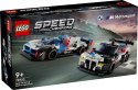 Klocki speed champions 76922 samochody wyścigowe bmw m4 gt3 & bmw m hybrid v8