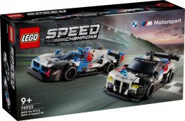 Klocki speed champions 76922 samochody wyścigowe bmw m4 gt3 & bmw m hybrid v8