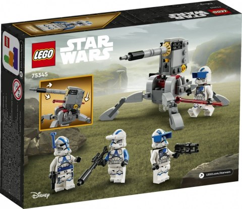 Klocki star wars 75345 zestaw bitewny - żołnierze-klony z 501. legionu Klocki star wars 75345 zestaw bitewny - żołnierze-klony z 501. legionu