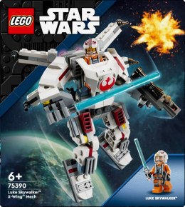 Klocki star wars 75390 mech x-wing lukea skywalkera