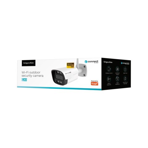 Kamera Wi-Fi zewnętrzna Kruger&Matz Connect C40 Tuya Kamera Wi-Fi zewnętrzna Kruger&Matz Connect C40 Tuya
