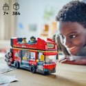 Klocki city 60407 czerwony, piętrowy autokar
