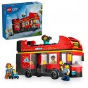 Klocki city 60407 czerwony, piętrowy autokar