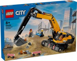 Klocki city 60420 Żółta koparka