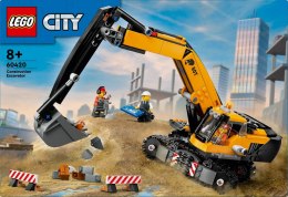 Klocki city 60420 Żółta koparka