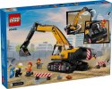 Klocki city 60420 Żółta koparka