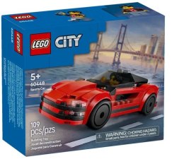 Klocki city 60448 czerwony samochód sportowy
