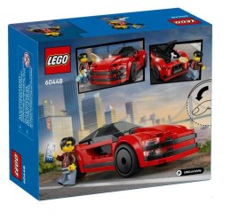 Klocki city 60448 czerwony samochód sportowy