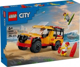 Klocki city 60453 furgonetka ratowników plażowych