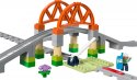 Klocki duplo 10426 most i tory kolejowe - zestaw rozszerzający