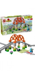 Klocki duplo 10426 most i tory kolejowe - zestaw rozszerzający