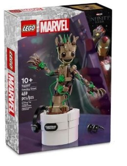 Klocki marvel super heroes 76297 tańczący groot