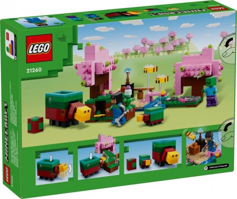 Klocki minecraft 21260 wiśniowy ogród Klocki minecraft 21260 wiśniowy ogród