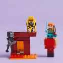 Klocki minecraft 21266 bitwa na moście netheru