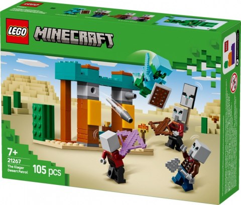 Klocki minecraft 21267 pustynny patrol złosadników Klocki minecraft 21267 pustynny patrol złosadników