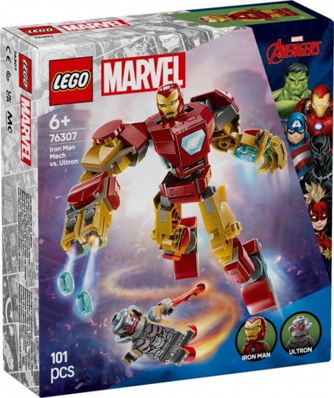 Klocki super heroes 76307 mech iron mana kontra ultron Klocki super heroes 76307 mech iron mana kontra ultron