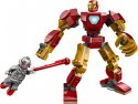 Klocki super heroes 76307 mech iron mana kontra ultron
