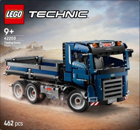 Klocki technic 42203 wywrotka z przechylaną skrzynią Klocki technic 42203 wywrotka z przechylaną skrzynią