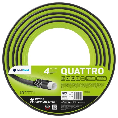 Wąż ogrodowy QUATTRO 1" 10 m Wąż ogrodowy QUATTRO 1" 10 m