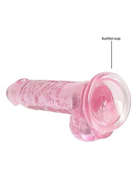 7"" / 18 cm Realistic Dildo With Balls - Pink 7"" / 18 cm Realistic Dildo With Balls - Pink
