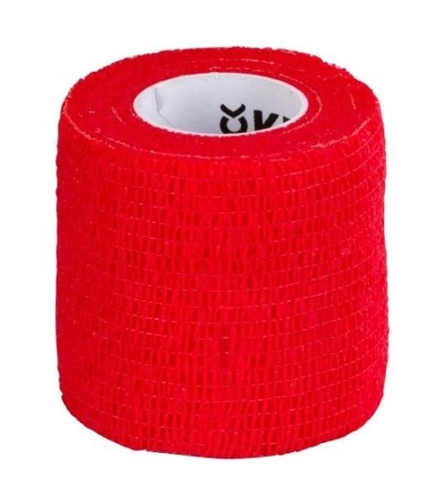 Kerbl Samoprzylepny Bandaż EquiLastic Czerwony 5cm Kerbl Samoprzylepny Bandaż EquiLastic Czerwony 5cm