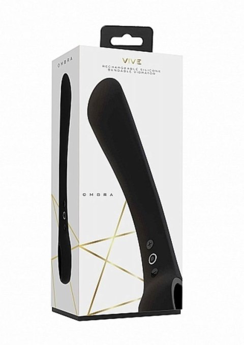 Ombra - Bendable Vibrator Punkt G - Black Ombra - Bendable Vibrator Punkt G - Black