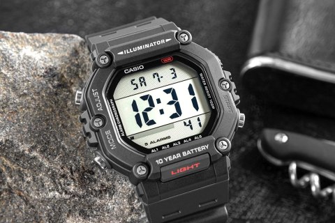 Zegarek Męski CASIO AE-1600H-1AVDF + BOX Zegarek Męski CASIO AE-1600H-1AVDF + BOX
