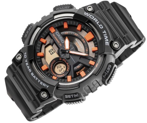 Zegarek Męski CASIO Gerton AEQ-110W-1A2VDF + BOX Zegarek Męski CASIO Gerton AEQ-110W-1A2VDF + BOX