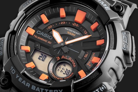 Zegarek Męski CASIO Gerton AEQ-110W-1A2VDF + BOX Zegarek Męski CASIO Gerton AEQ-110W-1A2VDF + BOX