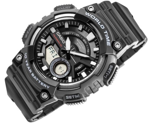 Zegarek Męski CASIO Gerton AEQ-110W-1AVDF + BOX Zegarek Męski CASIO Gerton AEQ-110W-1AVDF + BOX