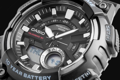 Zegarek Męski CASIO Gerton AEQ-110W-1AVDF + BOX Zegarek Męski CASIO Gerton AEQ-110W-1AVDF + BOX