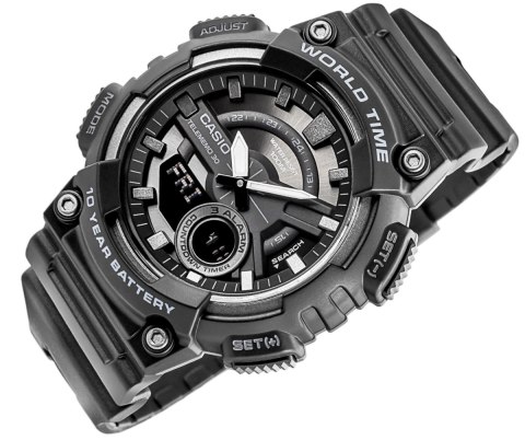 Zegarek Męski CASIO Gerton AEQ-110W-1BVDF + BOX Zegarek Męski CASIO Gerton AEQ-110W-1BVDF + BOX