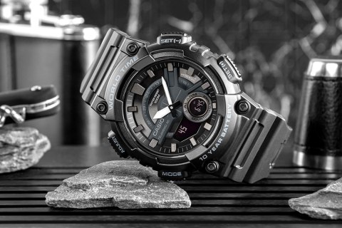 Zegarek Męski CASIO Gerton AEQ-110W-1BVDF + BOX Zegarek Męski CASIO Gerton AEQ-110W-1BVDF + BOX