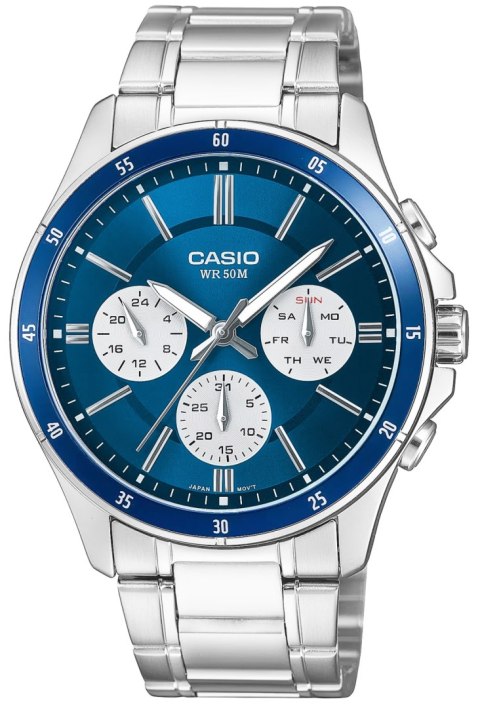 Zegarek Męski CASIO MTP-1374D-2A3VDF + BOX Zegarek Męski CASIO MTP-1374D-2A3VDF + BOX