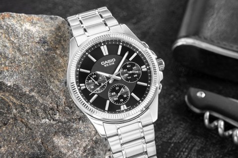 Zegarek Męski CASIO MTP-1375D-1AVDF + BOX Zegarek Męski CASIO MTP-1375D-1AVDF + BOX