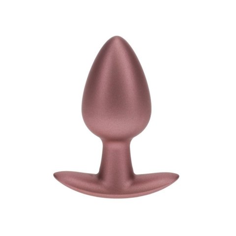 Smooth Silicone Anal Plug - Medium - 3.1 / 7,9 cm - Rose Gold Smooth Silicone Anal Plug - Medium - 3.1 / 7,9 cm - Rose Gold