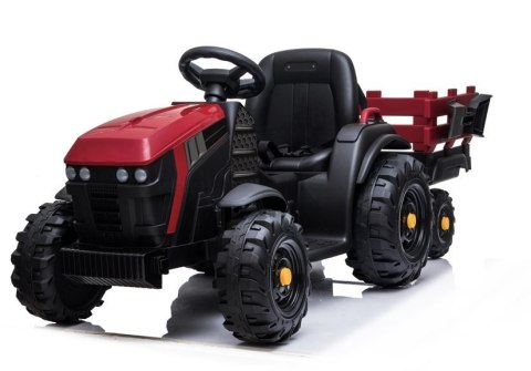 Traktor z Przyczepą na akumulator BDM0925 Czerwony Traktor z Przyczepą na akumulator BDM0925 Czerwony