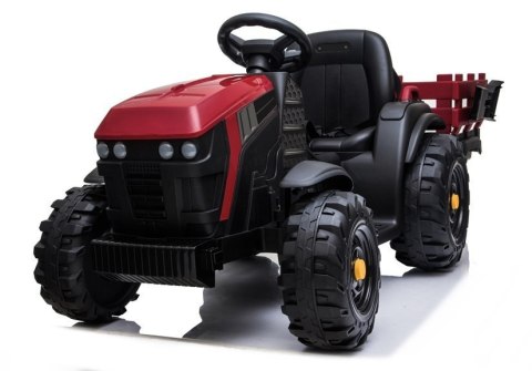 Traktor z Przyczepą na akumulator BDM0925 Czerwony Traktor z Przyczepą na akumulator BDM0925 Czerwony