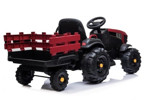 Traktor z Przyczepą na akumulator BDM0925 Czerwony Traktor z Przyczepą na akumulator BDM0925 Czerwony