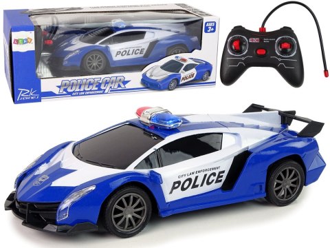 Auto Wyścigowe Policja R/C Zdalnie Sterowane Policyjne + Akumulator Auto Wyścigowe Policja R/C Zdalnie Sterowane Policyjne + Akumulator