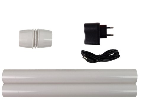 Dekoracja Świąteczna Lampa Latarnia z Mikołajem Biała Kolędy Światła Dekoracja Świąteczna Lampa Latarnia z Mikołajem Biała Kolędy Światła