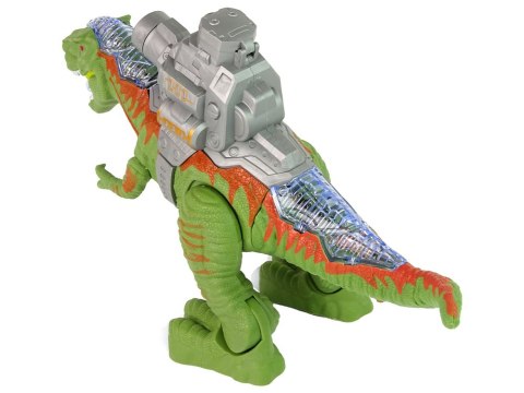 Dinozaur z Katapultą Chodzi Strzela Zielony Dinozaur z Katapultą Chodzi Strzela Zielony