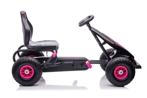 Gokart Na Pedały G18 Różowy Gokart Na Pedały G18 Różowy