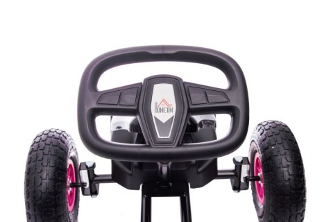 Gokart Na Pedały G18 Różowy Gokart Na Pedały G18 Różowy