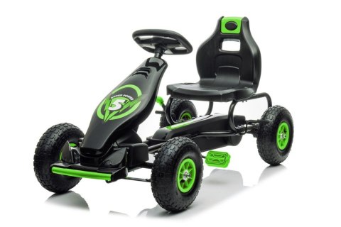 Gokart na pedały G18 Zielony Gokart na pedały G18 Zielony