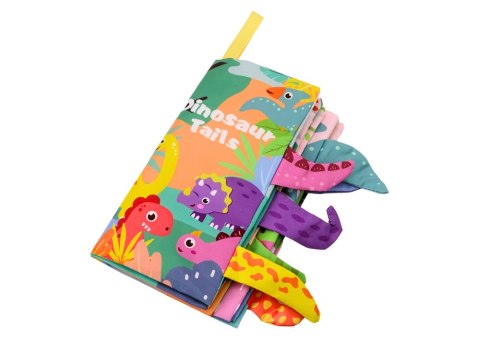 Książeczka Miękka Zwierzęta Dinozaury Szeleszcząca Kolorowa Książeczka Miękka Zwierzęta Dinozaury Szeleszcząca Kolorowa